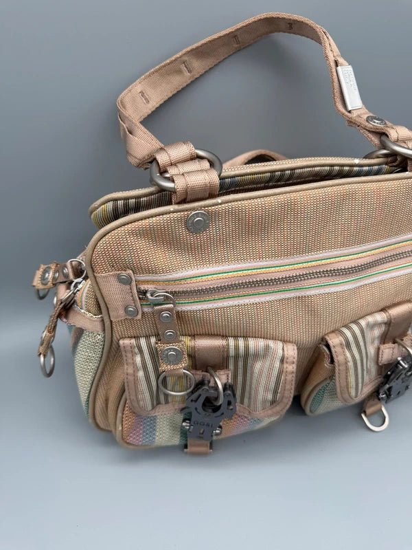 George Gina & Lucy Archive "Dress Less" Multi Pocket Bag - Multicolor Rainbow