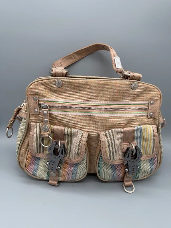 George Gina & Lucy Archive "Dress Less" Multi Pocket Bag - Multicolor Rainbow