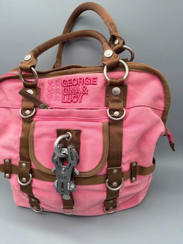 George Gina & Lucy Archive "Illegal Jailed" Utility Bag - Pink