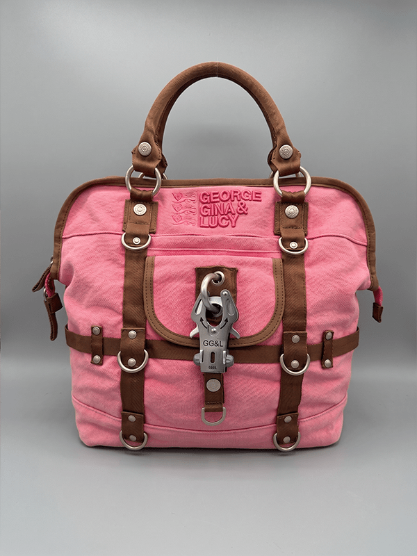 George Gina & Lucy Archive "Illegal Jailed" Utility Bag - Pink