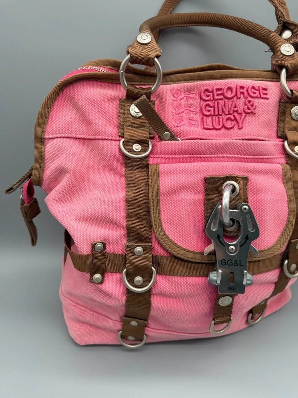 George Gina & Lucy Archive "Illegal Jailed" Utility Bag - Pink