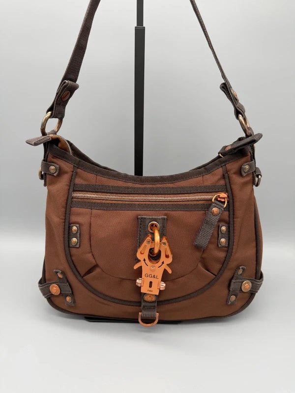 George Gina & Lucy Archive "Me Lalaland" Shoulder Bag - Brown Earth Tones