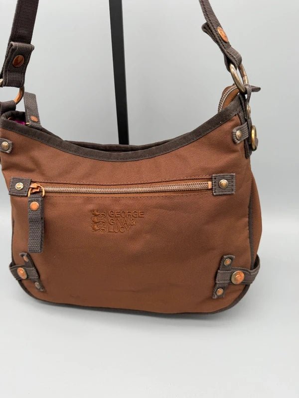 George Gina & Lucy Archive "Me Lalaland" Shoulder Bag - Brown Earth Tones