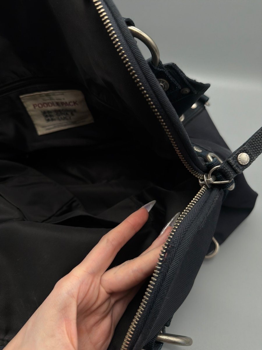 George Gina & Lucy Archive "Poodle Pack" Utility Bag - Midnight Navy - Past Pieces