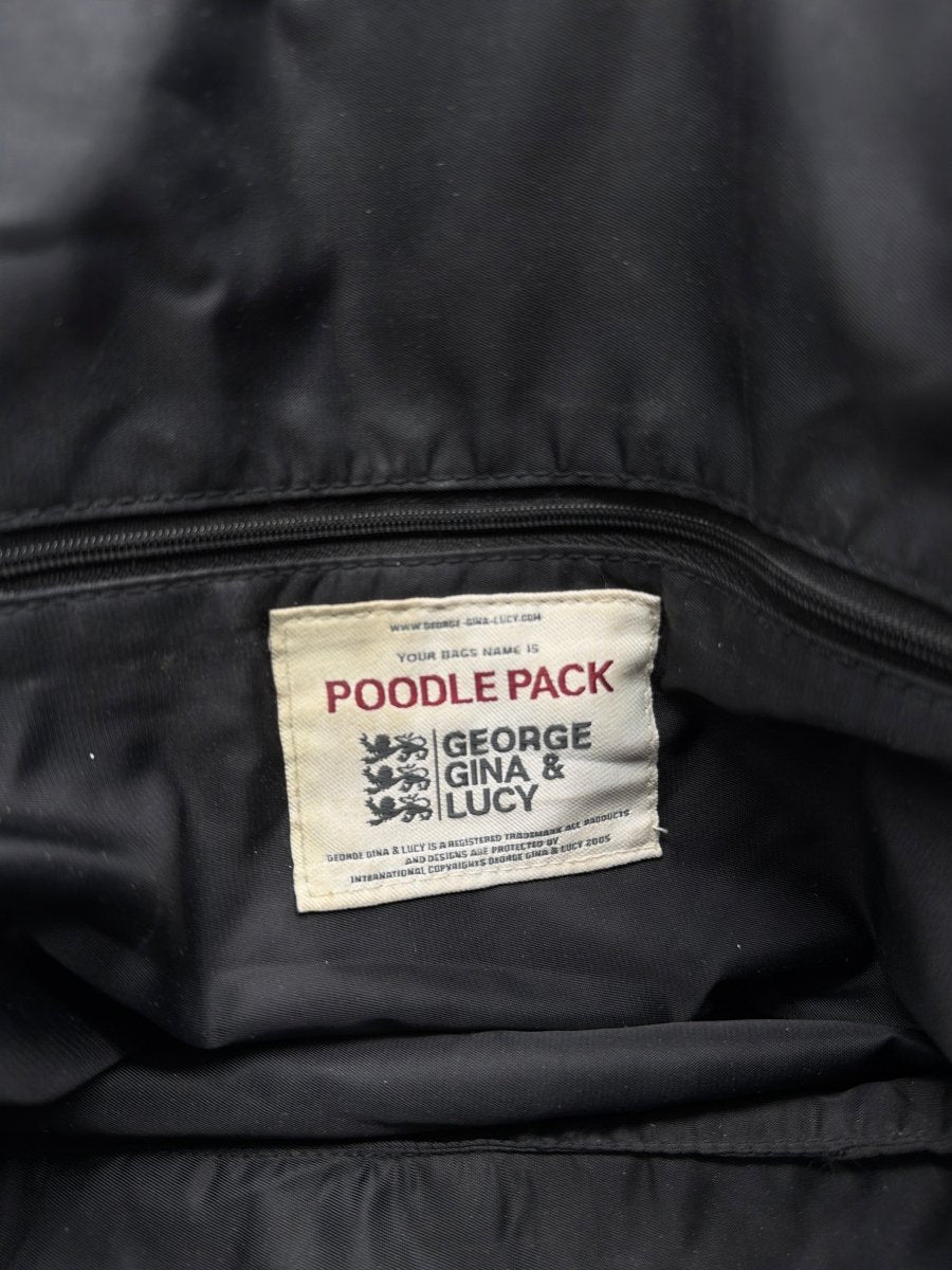 George Gina & Lucy Archive "Poodle Pack" Utility Bag - Midnight Navy - Past Pieces