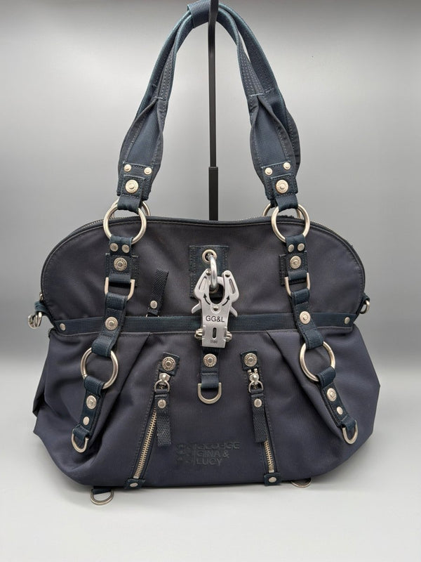 George Gina & Lucy Archive "Poodle Pack" Utility Bag - Midnight Navy