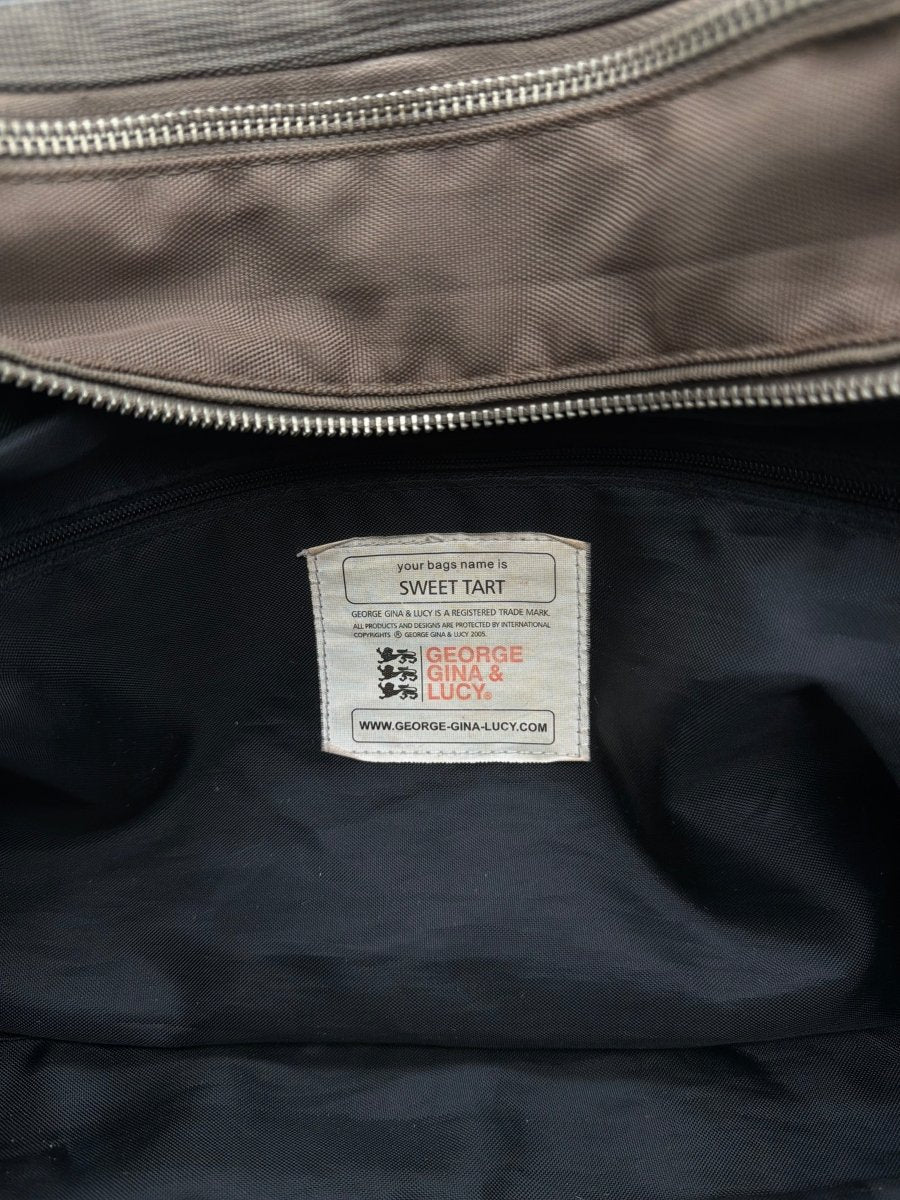 George Gina & Lucy Archive "Sweet Tart" Utility Satchel - Earthy Brown - Past Pieces