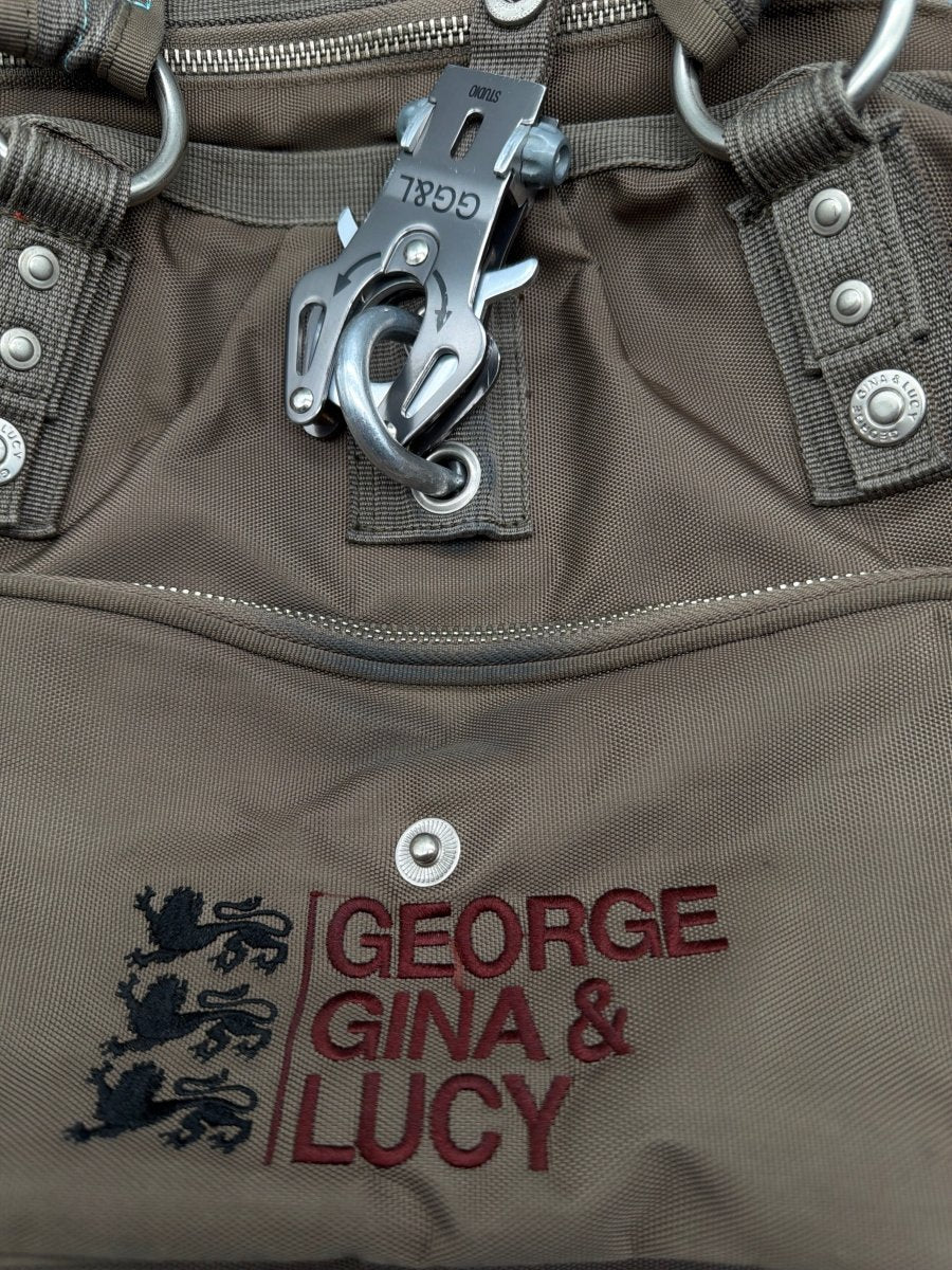 George Gina & Lucy Archive "Sweet Tart" Utility Satchel - Earthy Brown - Past Pieces