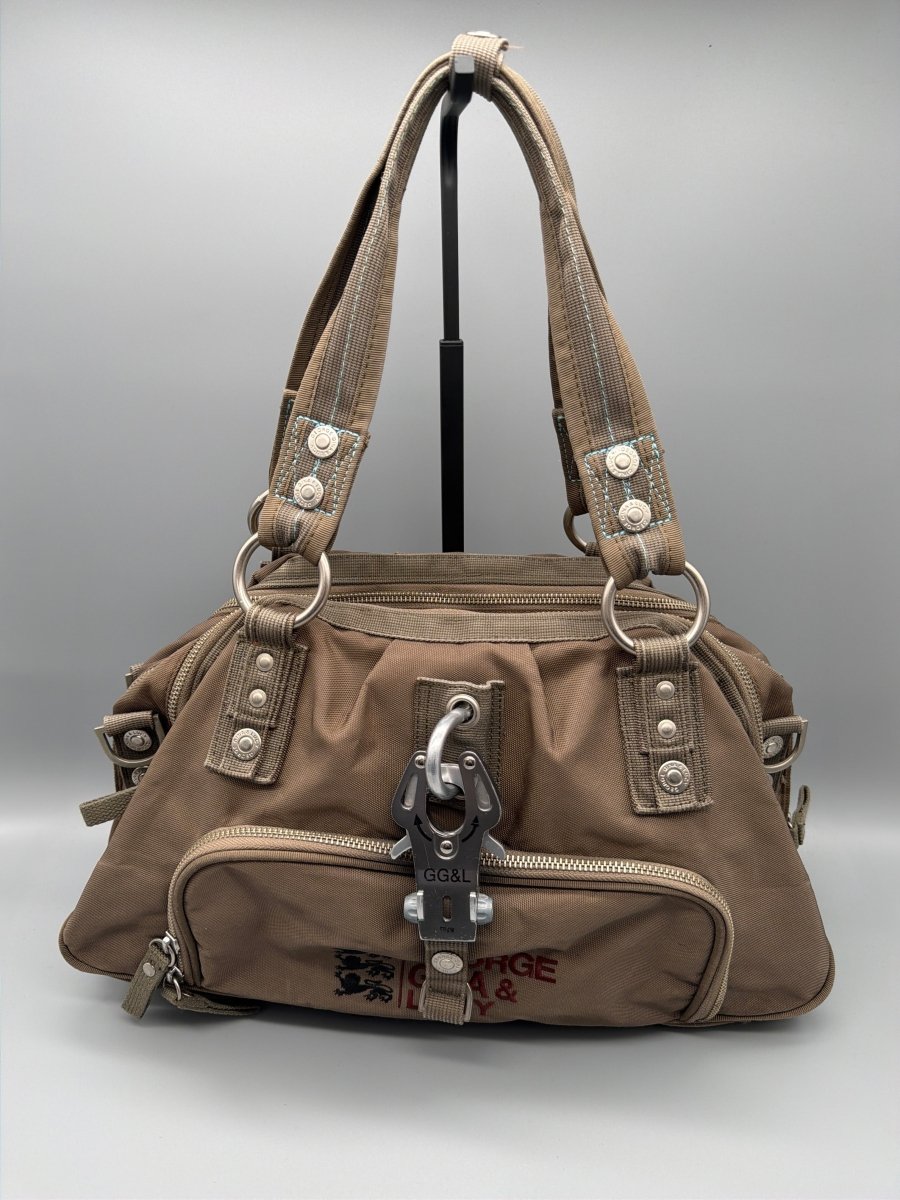 George Gina & Lucy Archive "Sweet Tart" Utility Satchel - Earthy Brown - Past Pieces