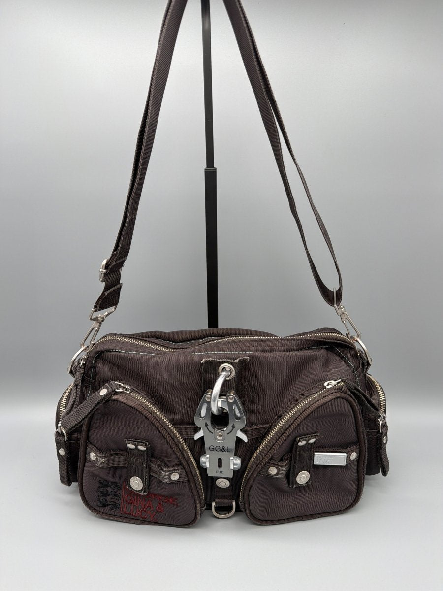 George Gina & Lucy Archive "The Schnitzer" Utility Bag - Chocolate Brown - Past Pieces
