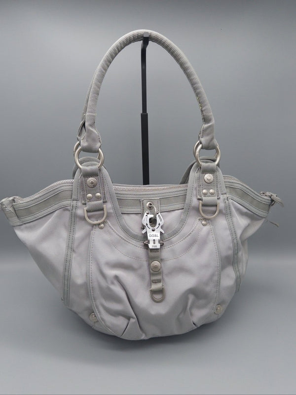 George Gina & Lucy Archive "TOO PÜPPI" Handbag - Silver Grey