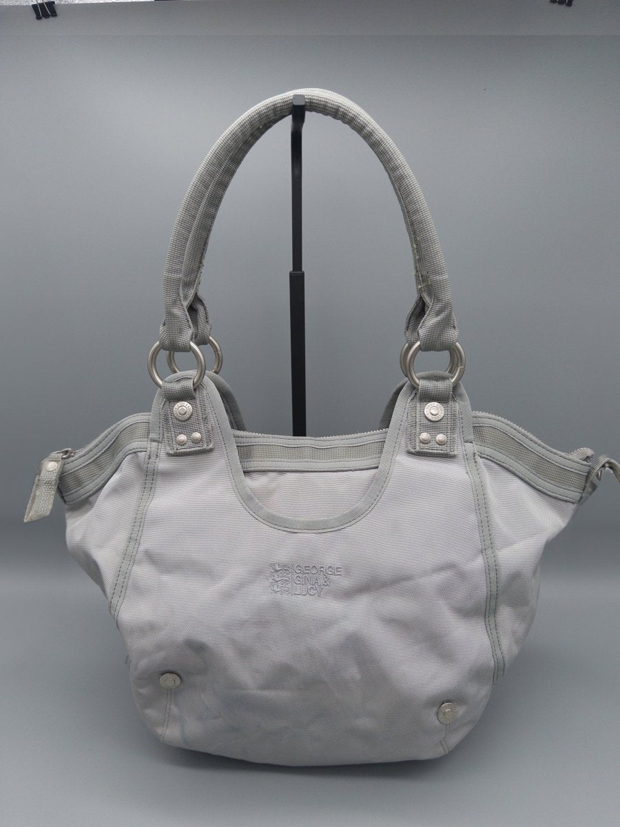 George Gina & Lucy Archive "TOO PÜPPI" Handbag - Silver Grey - Past Pieces