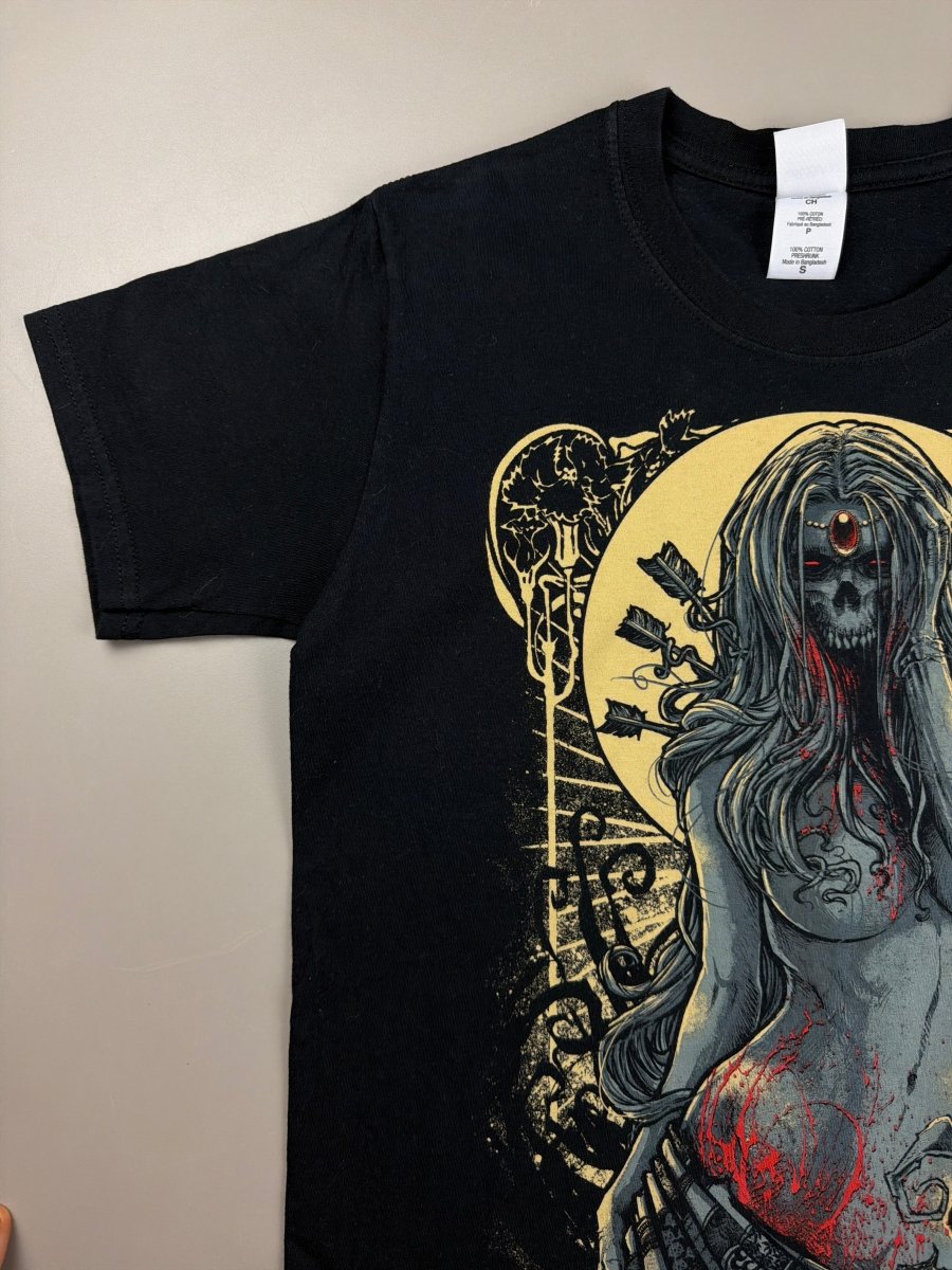 Gildan Vintage "Dark Muse" Graphic Tee - All Black - Past Pieces