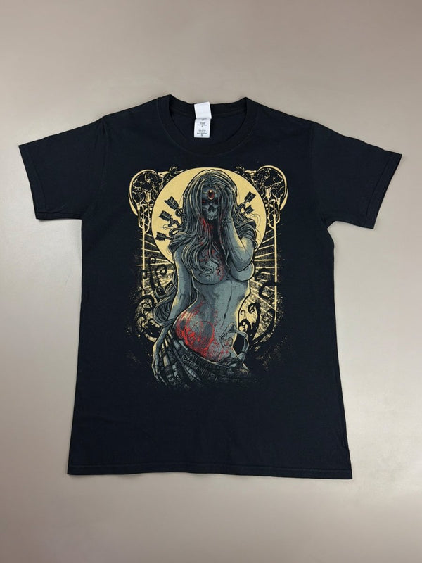 Gildan Vintage "Dark Muse" Graphic Tee - All Black