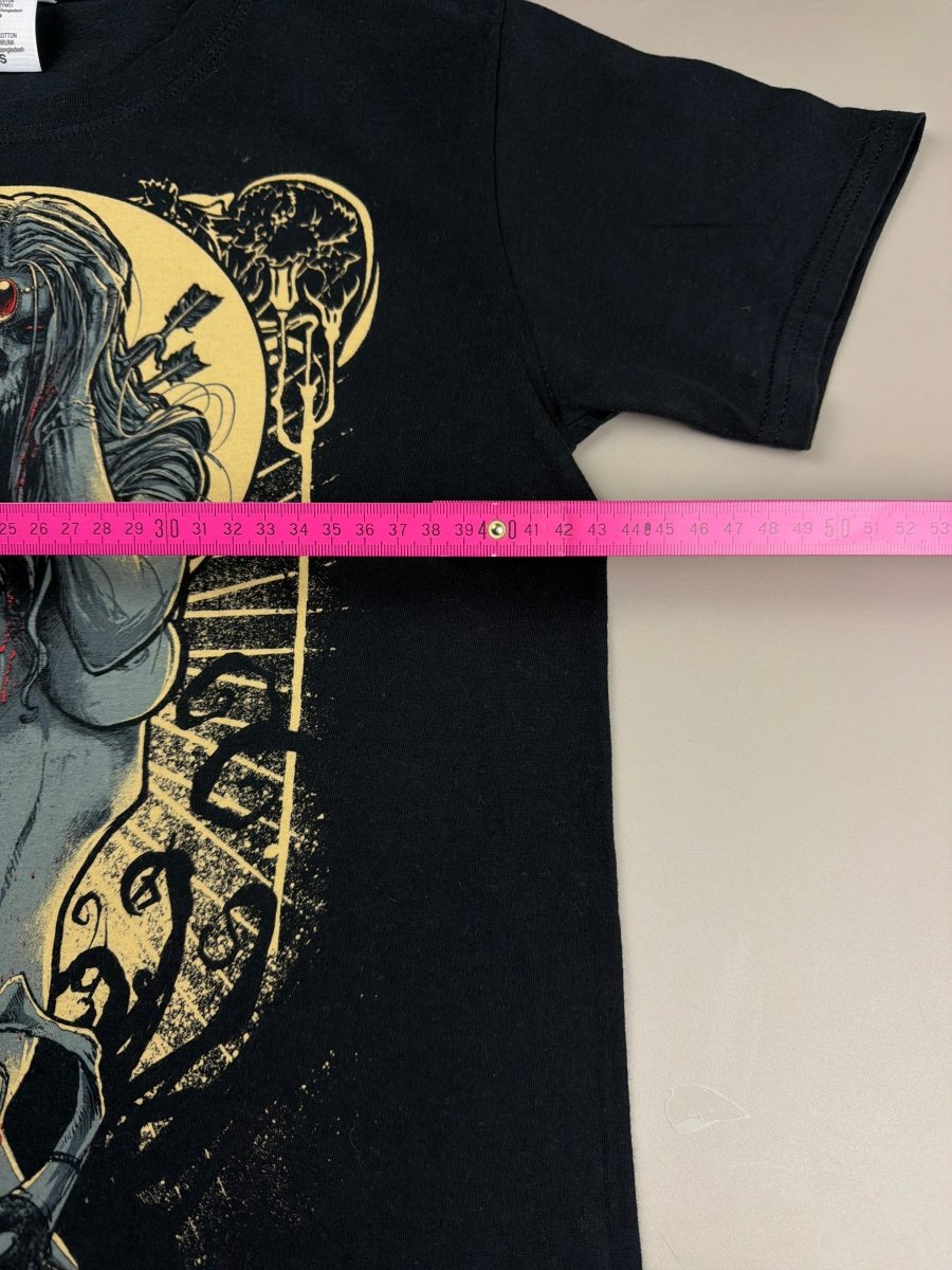 Gildan Vintage "Dark Muse" Graphic Tee - All Black - Past Pieces