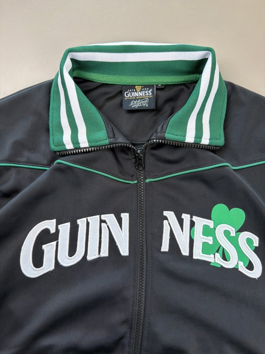 Guinness "Public House" Trackjacket - Black/Green - Past Pieces