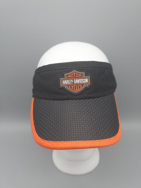 Harley-Davidson Archive "Moto" Sun Visor - Black/Orange Cyber Racing