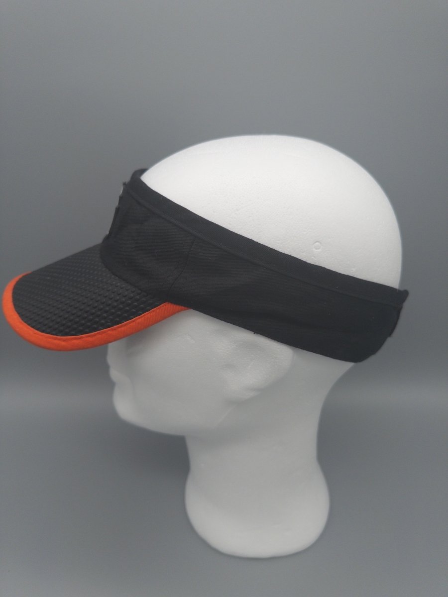 Harley - Davidson Archive "Moto" Sun Visor - Black/Orange Cyber Racing - Past Pieces