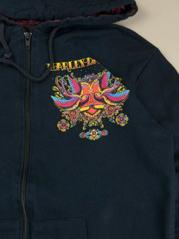 Harley-Davidson "Traditional Tattoo" Zip Hoodie - Black