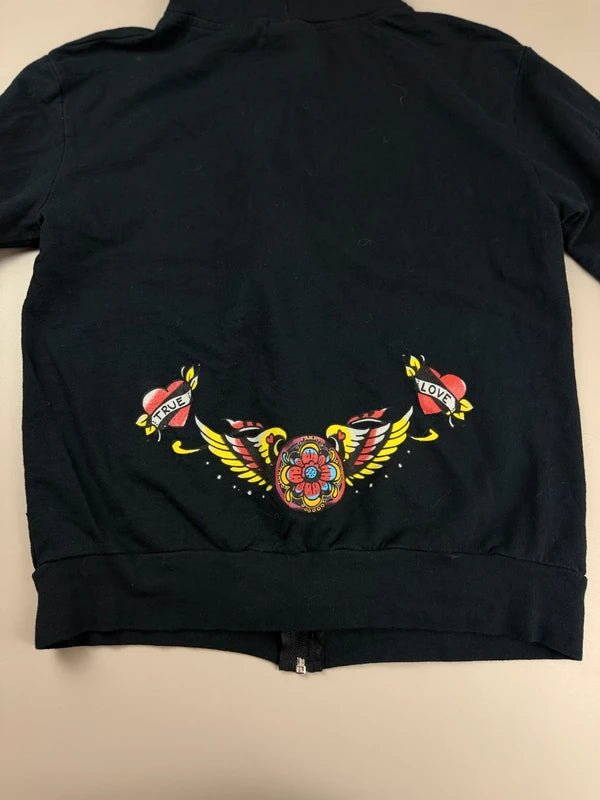 Harley - Davidson "Traditional Tattoo" Zip Hoodie - Black - Past Pieces