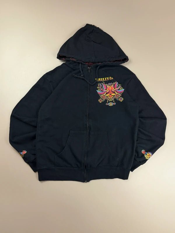Harley-Davidson "Traditional Tattoo" Zip Hoodie - Black