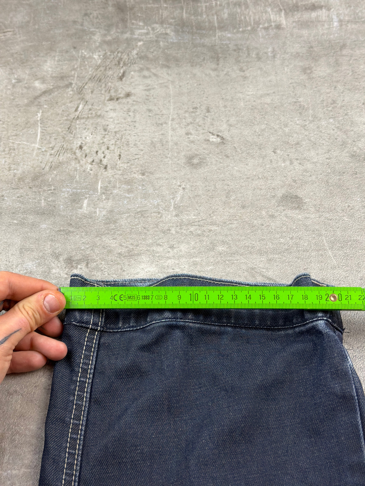 Jack & Jones Y2K Baggy Utility Jeans - Washed Navy Blue – Ansicht 15