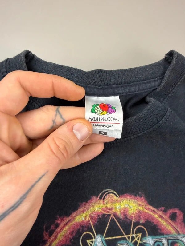 José Andrëa Uróboros "Resurrección" Graphic Merch Tee - Washed Black