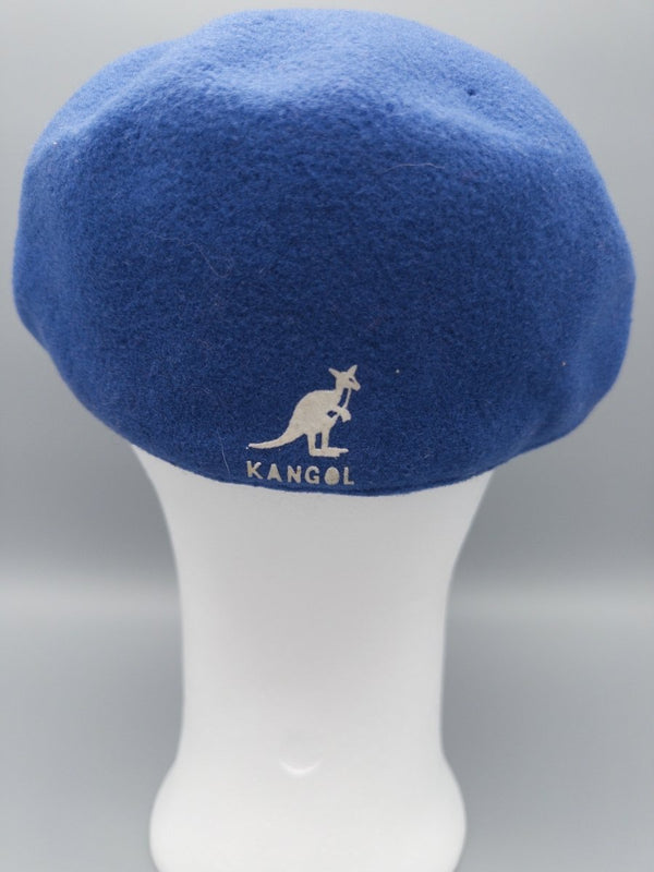 Kangol Authentic British "504" Wool Cap - Cobalt Blue / Y2K Streetwear Grail