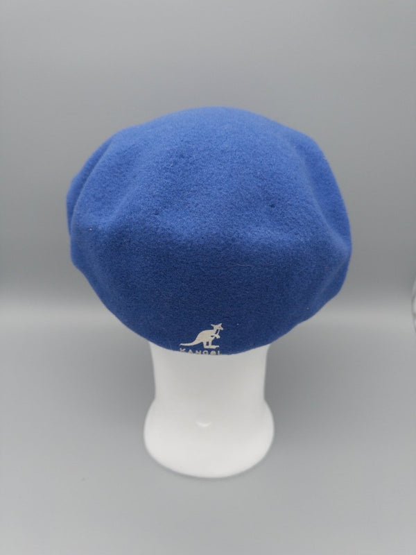 Kangol Authentic British "504" Wool Cap - Cobalt Blue / Y2K Streetwear Grail