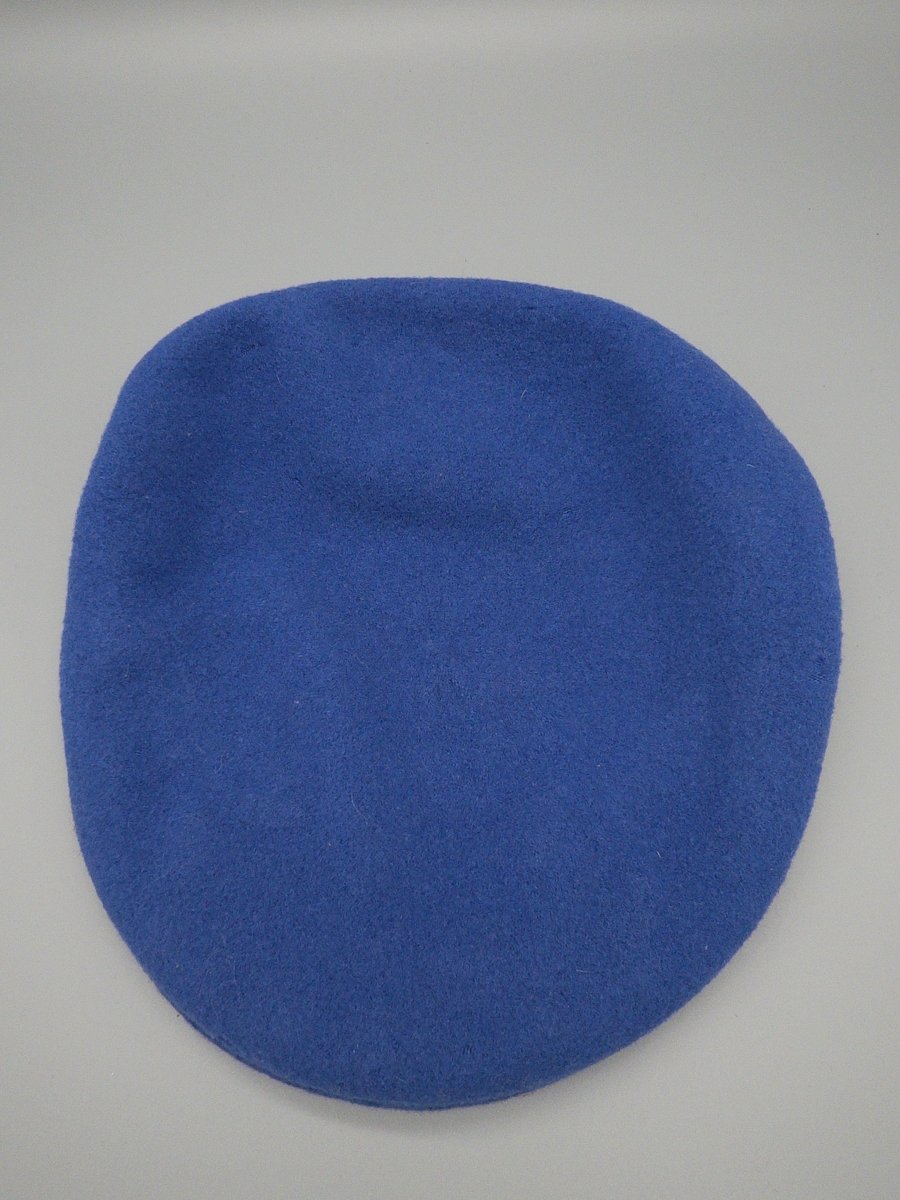 Kangol Authentic British "504" Wool Cap - Cobalt Blue / Y2K Streetwear Grail - Past Pieces