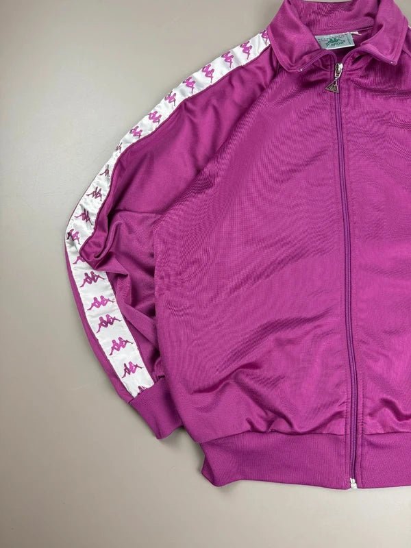 Kappa Archive "Banda" Logo Track Jacket - Magenta - Past Pieces