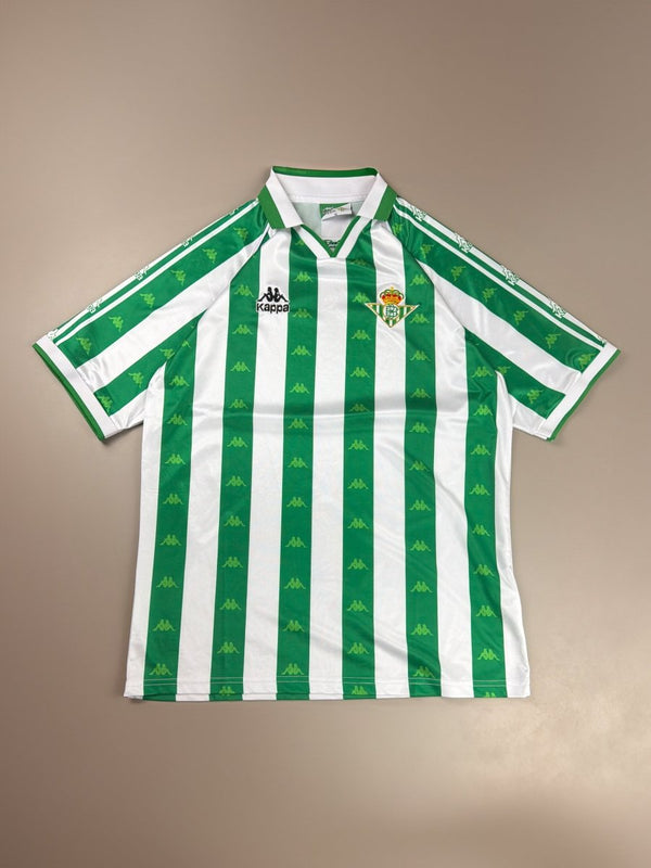 Kappa x Real Betis '95-97 Vintage Football Trikot "Omini" - Blokecore Green Stripe