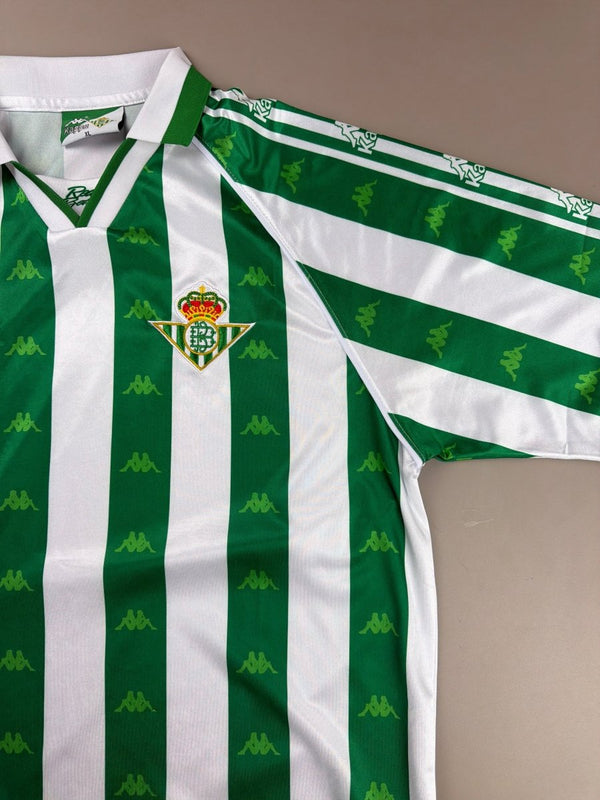 Kappa x Real Betis '95-97 Vintage Football Trikot "Omini" - Blokecore Green Stripe
