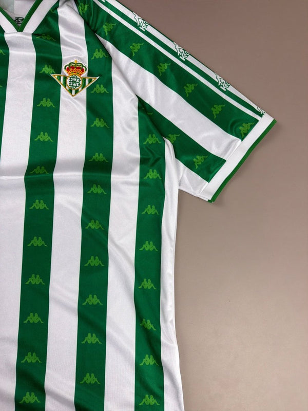 Kappa x Real Betis '95-97 Vintage Football Trikot "Omini" - Blokecore Green Stripe