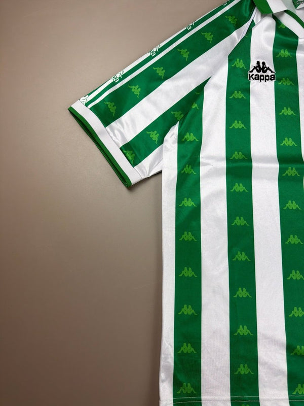 Kappa x Real Betis '95-97 Vintage Football Trikot "Omini" - Blokecore Green Stripe