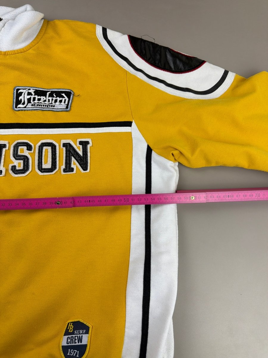 KC - 1981 Archive "Harrison" Racing Trackjacket - Yellow Leather Patch - Past Pieces