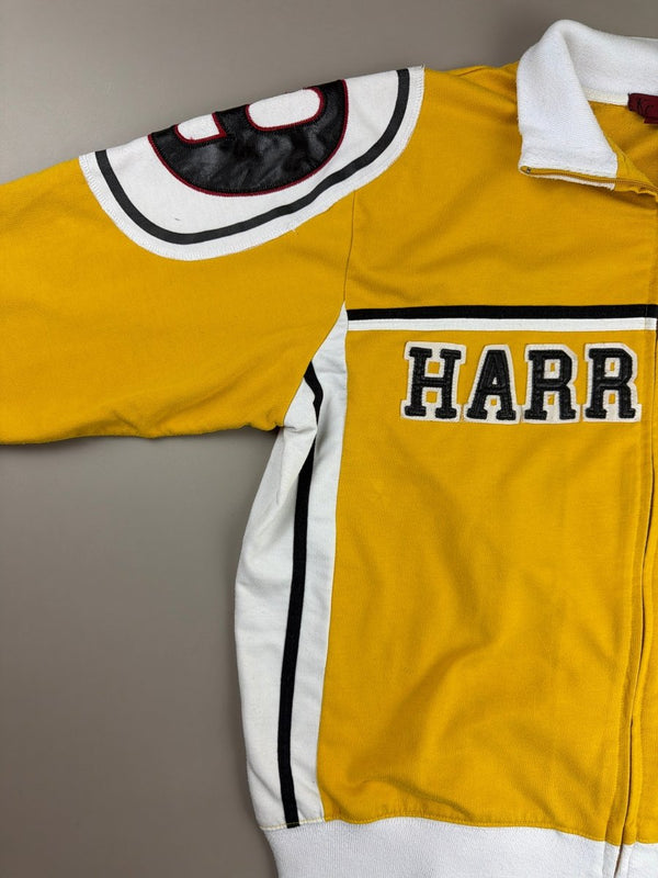 KC-1981 Archive "Harrison" Racing Trackjacket - Yellow Leather Patch