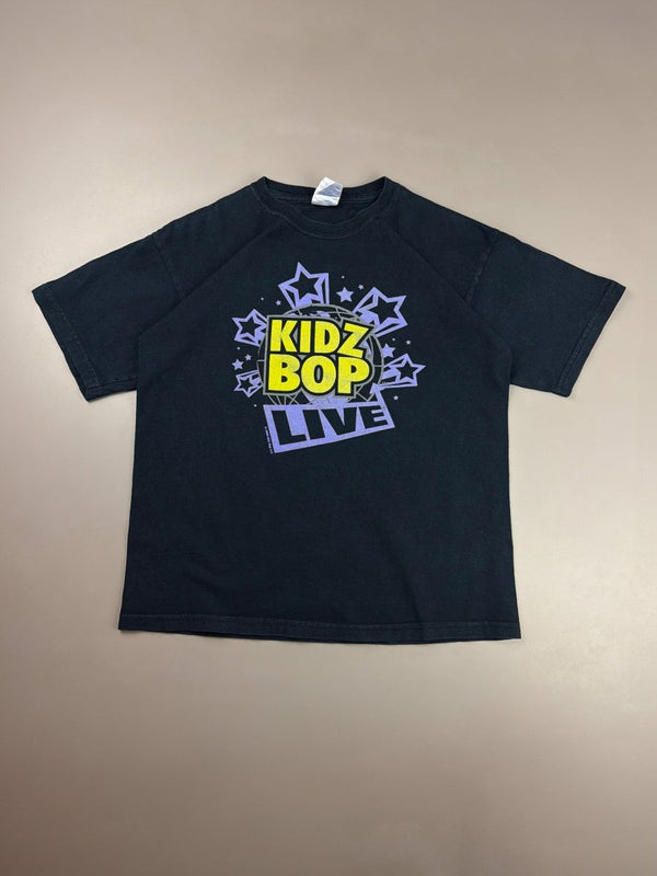 Kidz Bop Live "Summer 2008" Tour Merch Tee - Washed Black