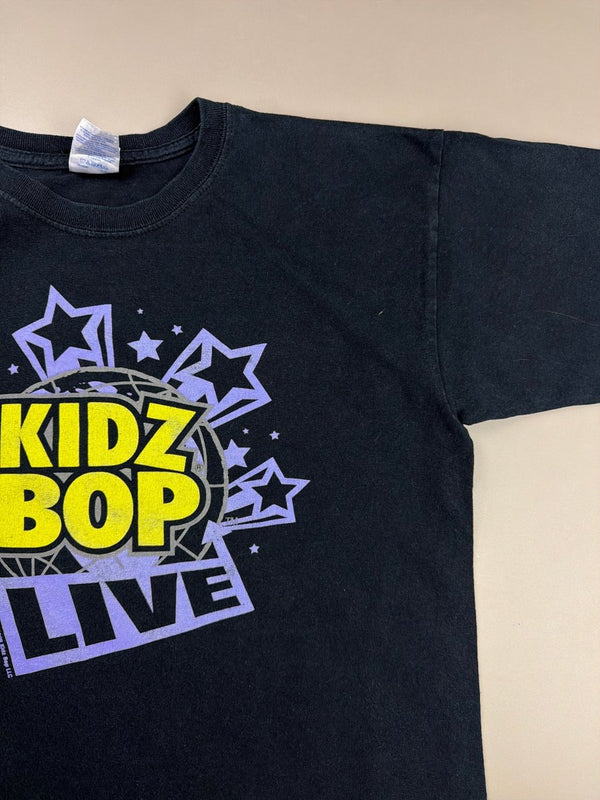 Kidz Bop Live "Summer 2008" Tour Merch Tee - Washed Black