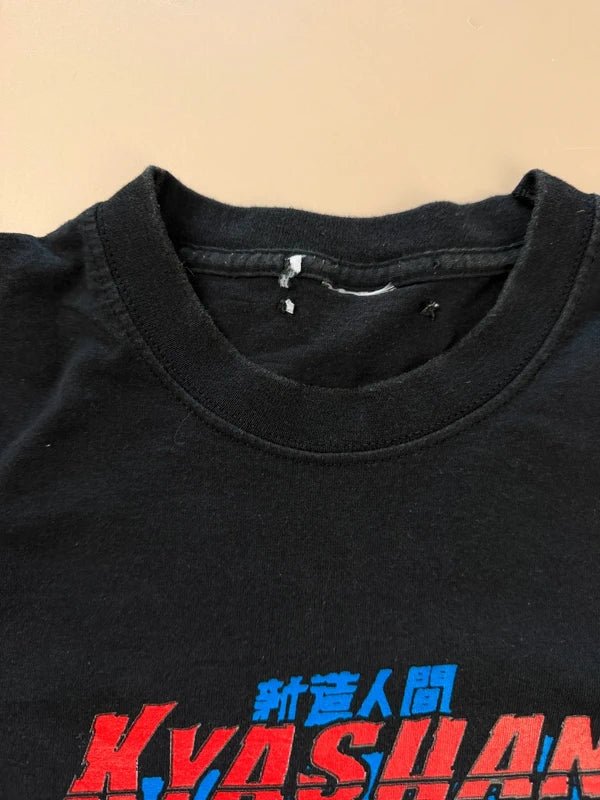Kyashan "Neo - Human" 2005 Dynit Srl Graphic Tee - Faded Black - Past Pieces