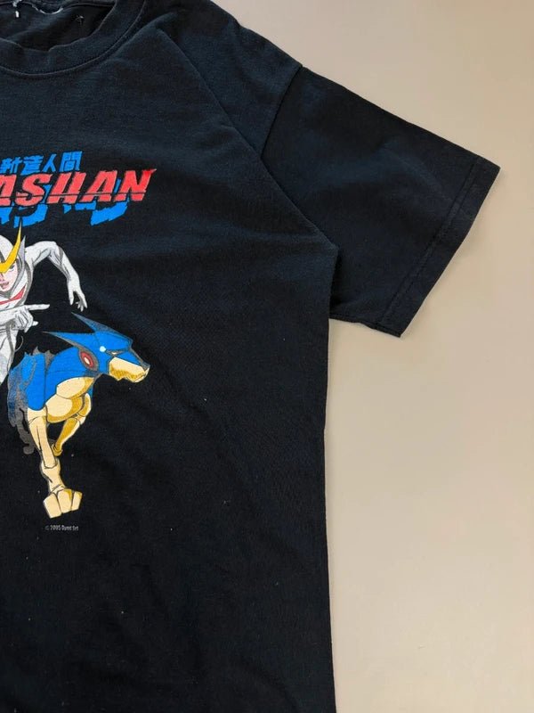 Kyashan "Neo-Human" 2005 Dynit Srl Graphic Tee - Faded Black
