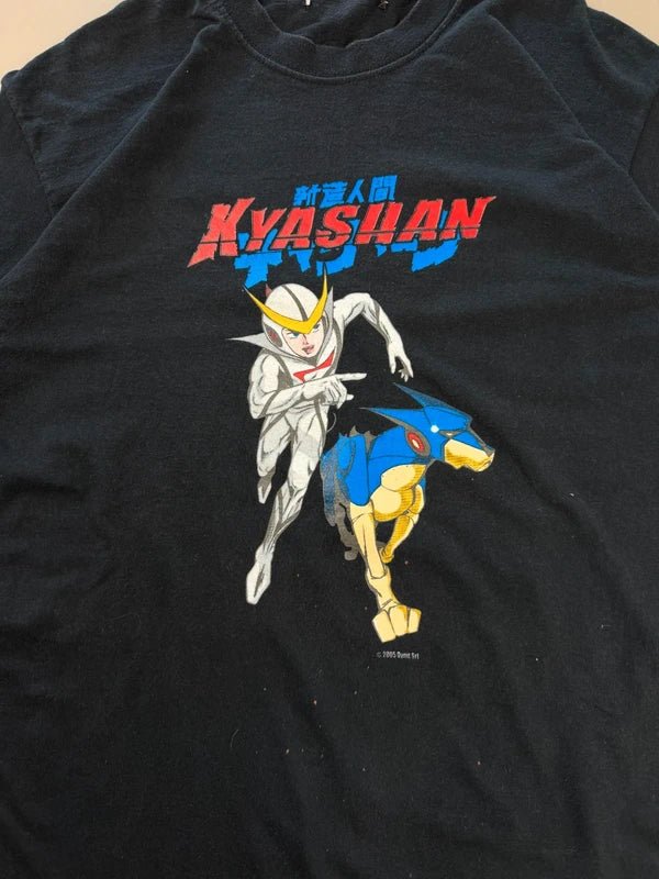 Kyashan "Neo-Human" 2005 Dynit Srl Graphic Tee - Faded Black