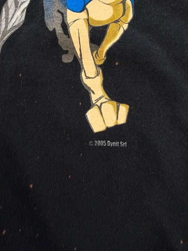 Kyashan "Neo - Human" 2005 Dynit Srl Graphic Tee - Faded Black - Past Pieces