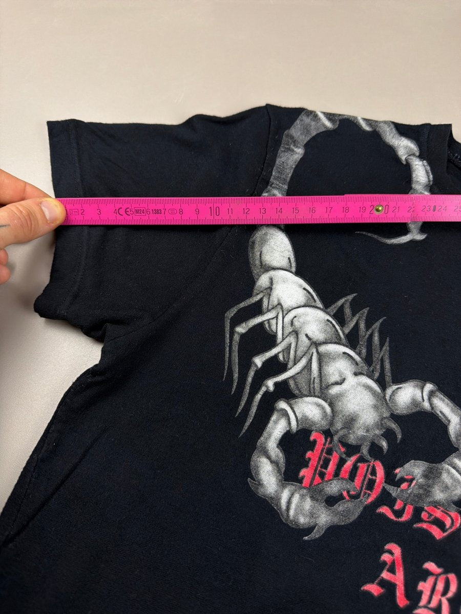 LAGOS "Poisonous Area" Scorpion Graphic Tee - Black/Red - Past Pieces