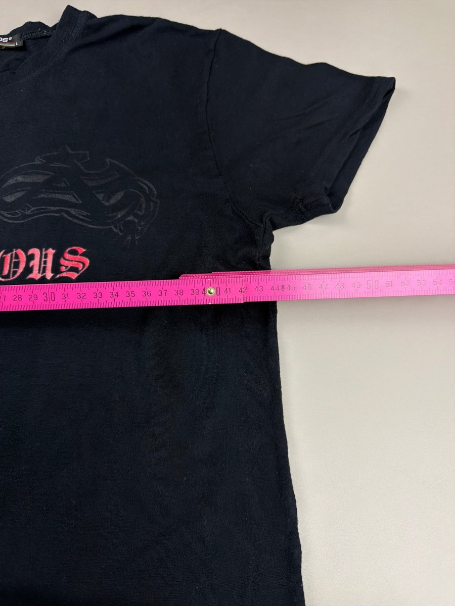 LAGOS "Poisonous Area" Scorpion Graphic Tee - Black/Red - Past Pieces