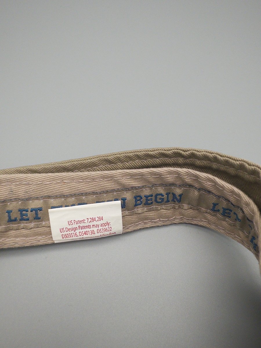 LandShark Lager Margaritaville Archive "Island Fin" Bottle Opener Visor - Khaki - Past Pieces