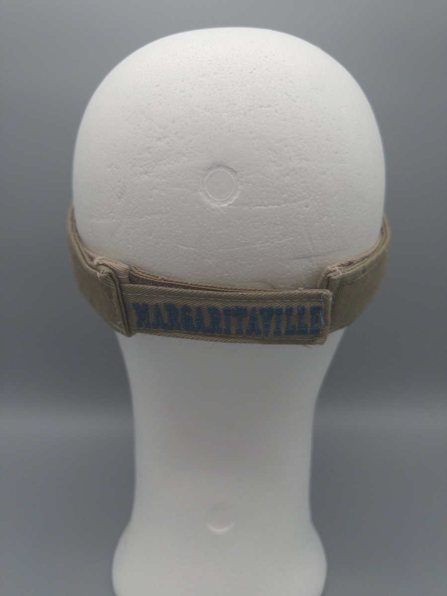 LandShark Lager Margaritaville Archive "Island Fin" Bottle Opener Visor - Khaki - Past Pieces
