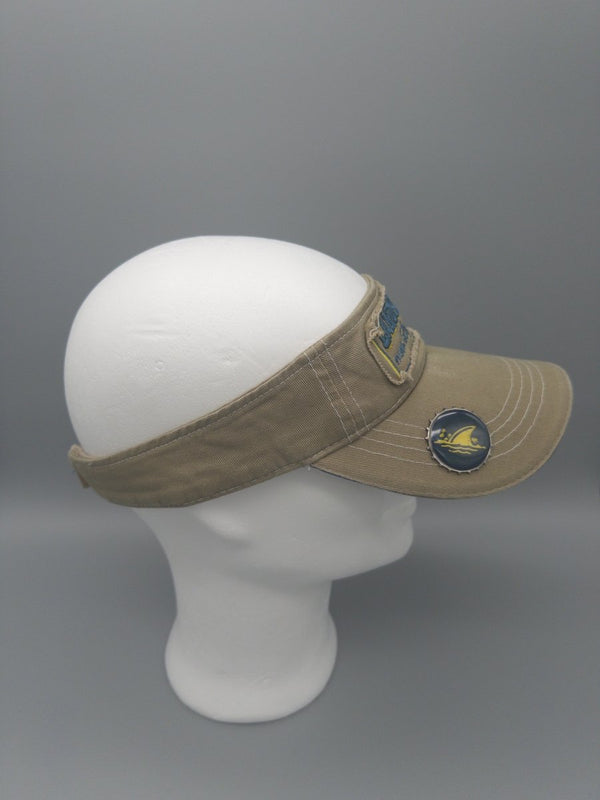 LandShark Lager Margaritaville Archive "Island Fin" Bottle Opener Visor - Khaki