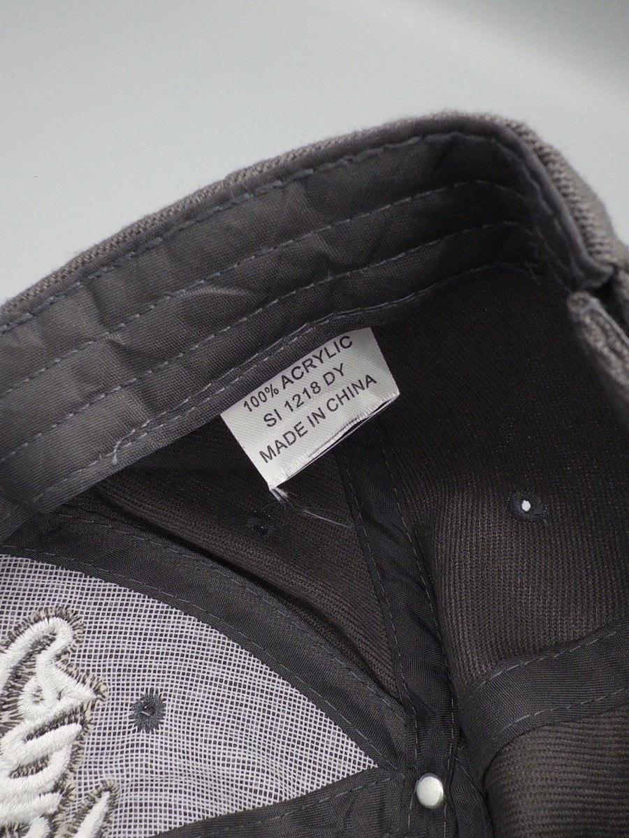 Las Vegas Souvenir "Script" Logo Cap - Charcoal Washed - Past Pieces