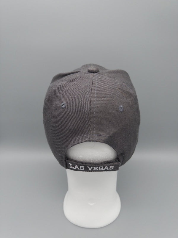 Las Vegas Souvenir "Script" Logo Cap - Charcoal Washed